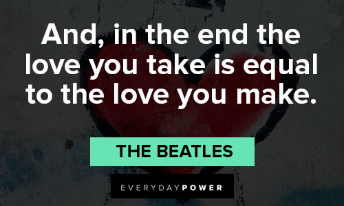 Unique Beatles quotes