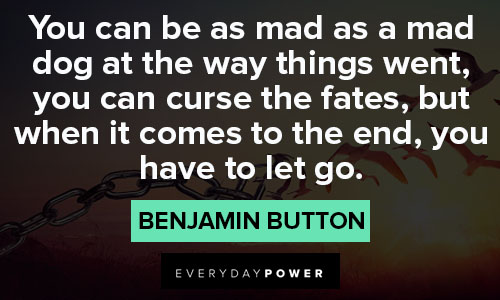 Cool Benjamin Button quotes