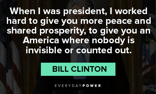 Amazing Bill Clinton quotes