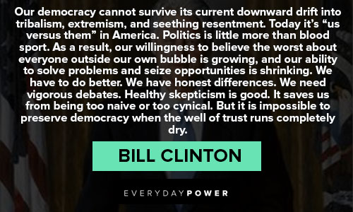 Cool Bill Clinton quotes
