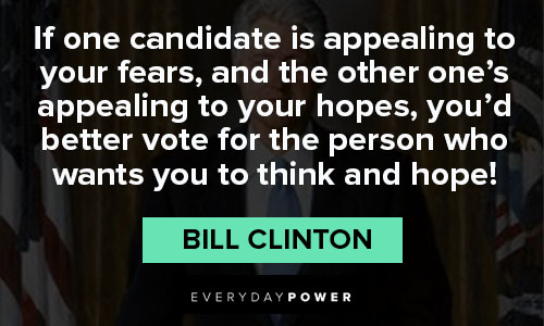 Bill Clinton quotes from Bill Clinton