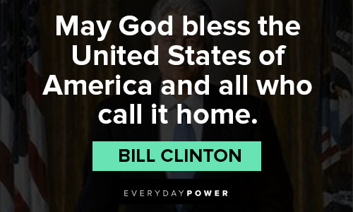 Motivational Bill Clinton quotes