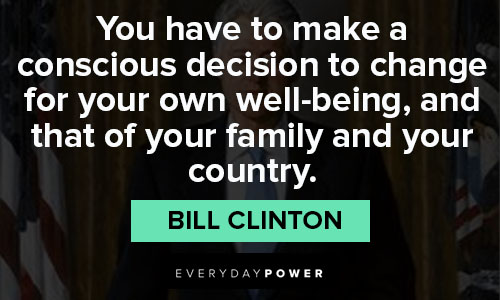 Inspirational Bill Clinton quotes