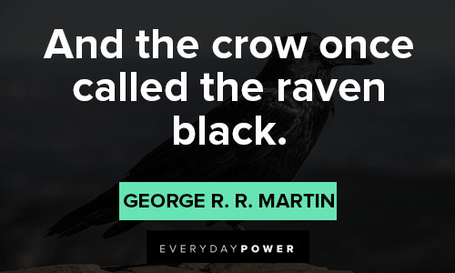 Black crow quotes