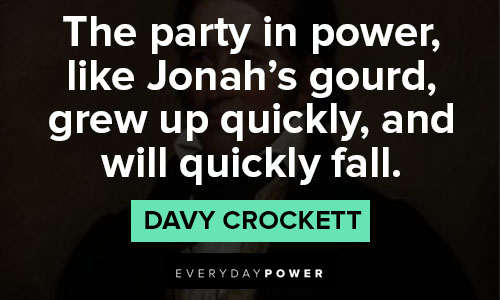 Funny Davy Crockett quotes