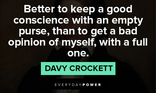 Cool Davy Crockett quotes