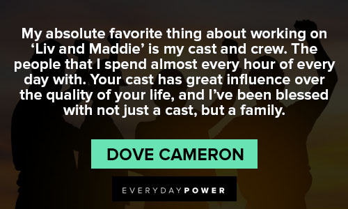 Funny Dove Cameron quotes
