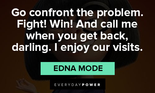 edna mode fight win