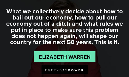 Meaningful Elizabeth Warren quotes