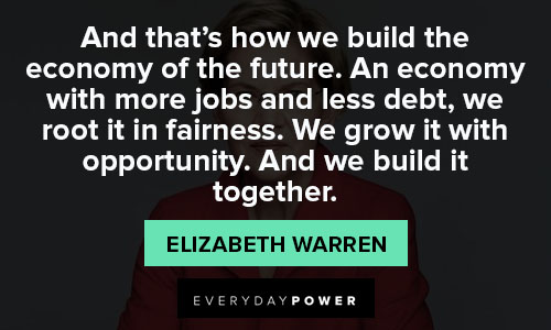 Motivational Elizabeth Warren quotes