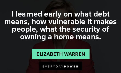 Unique Elizabeth Warren quotes