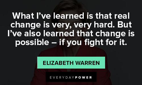 Amazing Elizabeth Warren quotes