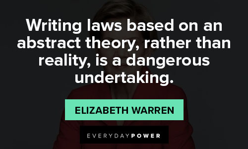 Random Elizabeth Warren quotes