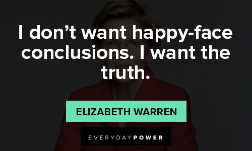 Special Elizabeth Warren quotes