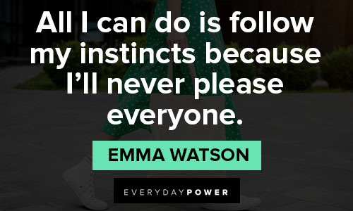 Special Emma Watson quotes