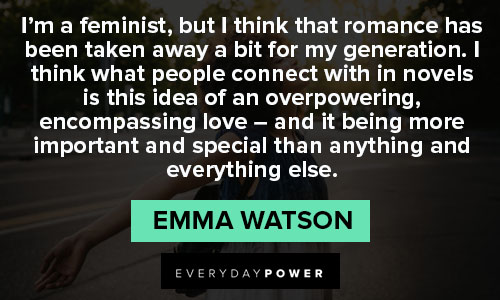 Inspirational Emma Watson quotes