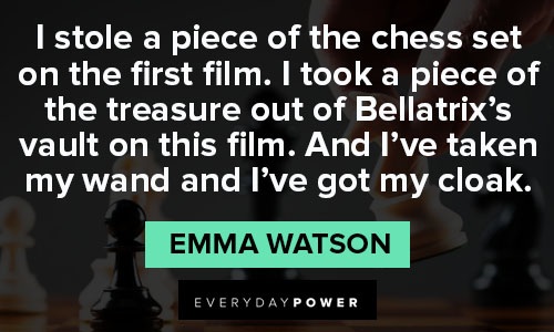 Emma Watson quotes about her career and acting