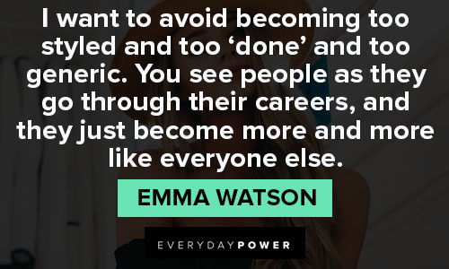 Meaningful Emma Watson quotes