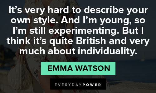 Cool Emma Watson quotes