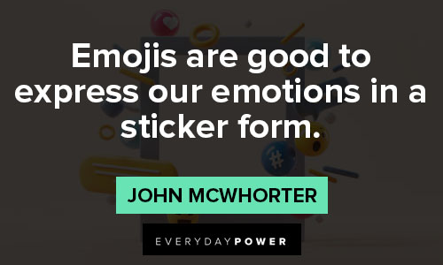 Funny emoji quotes