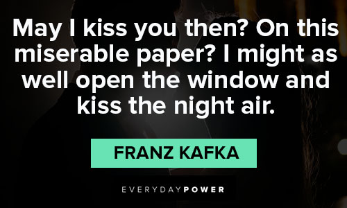 Franz Kafka quotes to enlighten