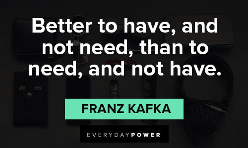 Thought-provoking Franz Kafka quotes