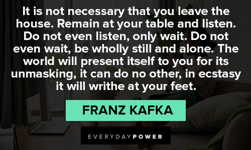 Franz Kafka quotes for Instagram