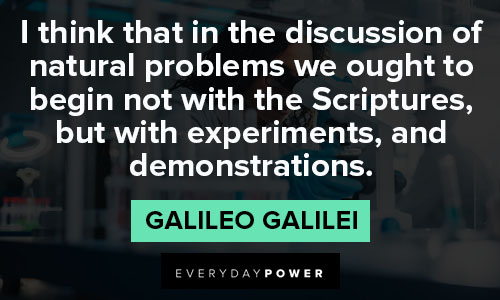 galileo galilei quotes