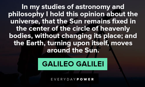 Motivational Galileo Galilei quotes