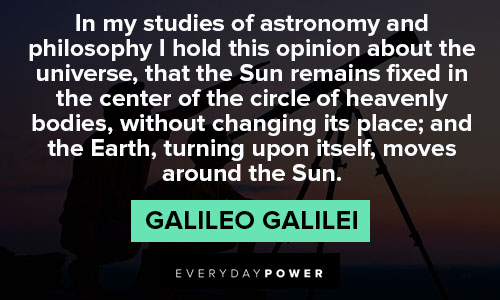 quotes by galileo galilei astronomy