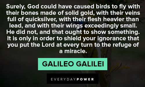 Galileo Galilei quotes about God