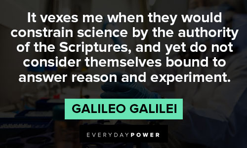 Galileo Galilei quotes and saying