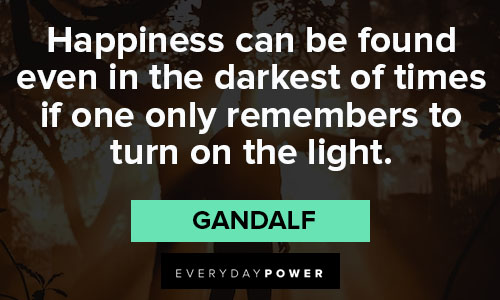 Inspirational Gandalf Quotes