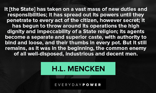 Amazing H.L. Mencken quotes