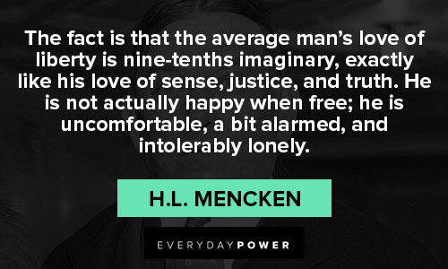 Best H.L. Mencken quotes