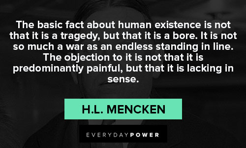 Cool H.L. Mencken quotes