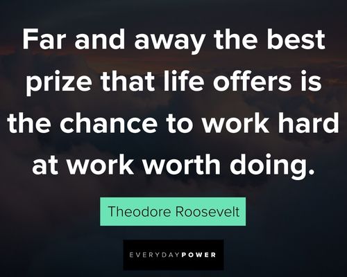 Wise and inspirational hard work quotes