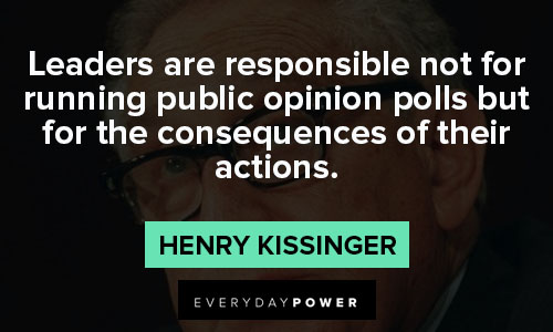 Cool Henry Kissinger quotes