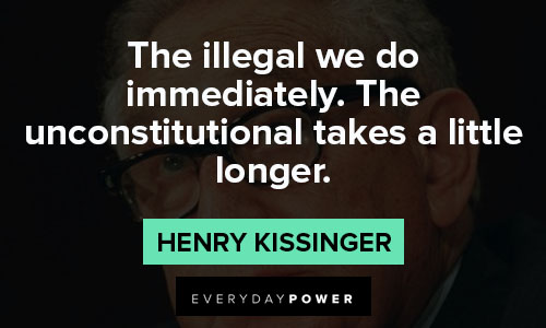 Henry Kissinger quotes and saying