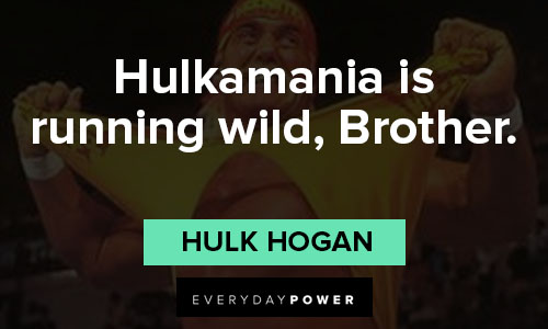 Other Hulk Hogan quotes