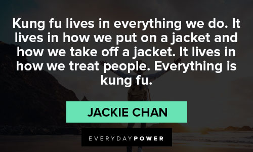 Relatable Jackie Chan quotes