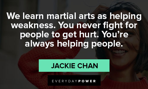 Jackie Chan quotes for Instagram