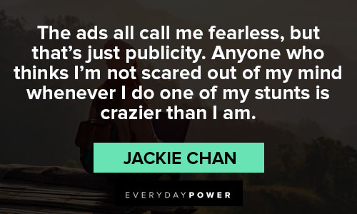 Cool Jackie Chan quotes