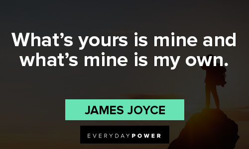 Wise and inspirational James Joyce quotes