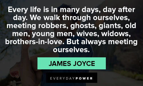 James Joyce quotes to helping others