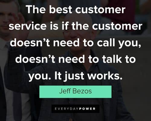 jeff bezos quotes about the best customer service