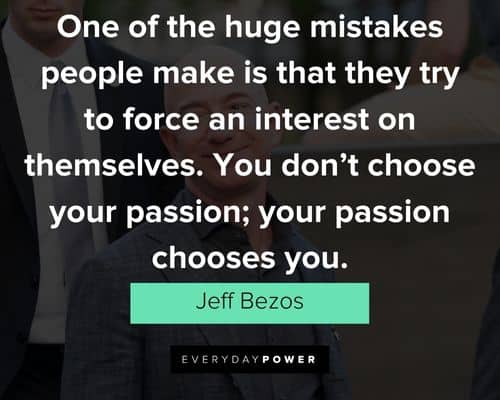 jeff bezos quotes about one of the huge mistakes