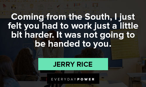 Jerry Rice quotes for Instagram