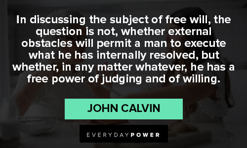 Cool John Calvin Quotes