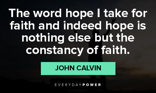 Special John Calvin Quotes